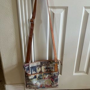 Italian leather handbag